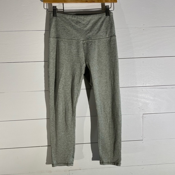 Zobha Pants - Zobha Soft Comfortable French Gray Cropped Leggings